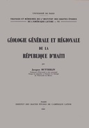 Géologie générale et régionale de la république d’Haïti Géologie générale et régionale de la république d’Haïti