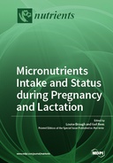 Micronutrients Intake and Status during Pregnancy and Lactation