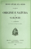 Nuovi studii sul genio vol. II (Origine e natura dei genii)