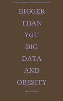 Bigger than You: Big Data and Obesity - An Inquiry toward Decelerationist Aesthetics Bigger than You: Big Data and Obesity - An Inquiry toward Decelerationist Aesthetics