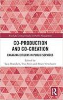 Co-production and Co-creation Co-production and Co-creation