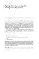 Ageing, Diversity and Equality Ageing, Diversity and Equality